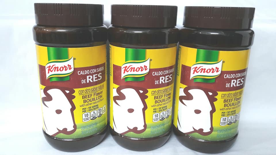 [HCM]Bột nêm Knorr vị bò - Mỹ (1.000g)