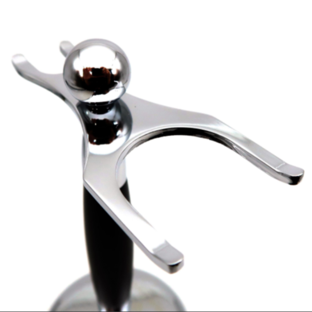 Giá Đỡ Ubersuave Black & Chrome Shaving Stand