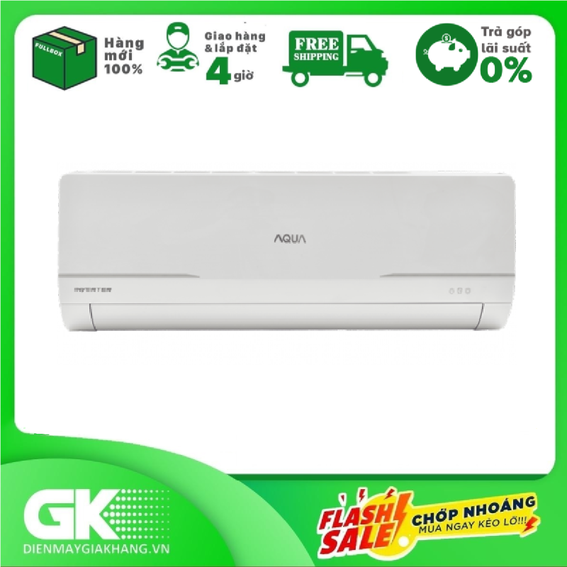 Bảng giá Máy lạnh Aqua Inverter 1.5 HP AQA-KCRV12N-W