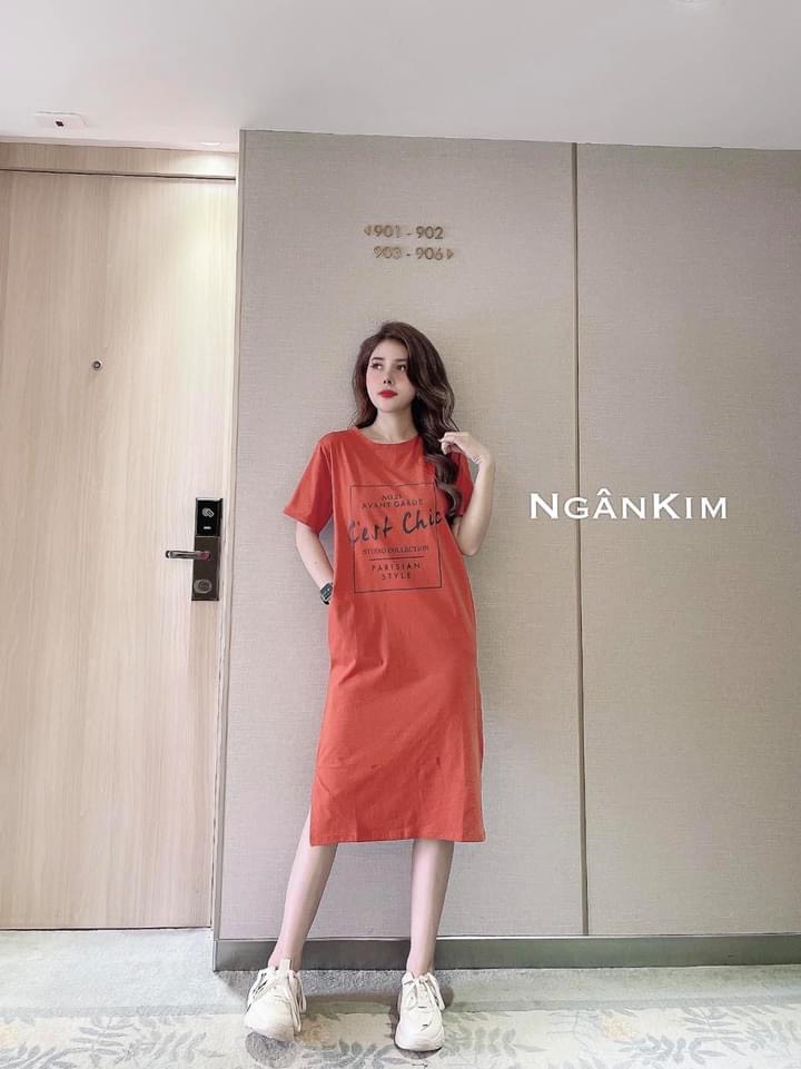 [Yến Trần] ĐẦm Suông - Váy Suông CEST From Rộng - Dáng dài