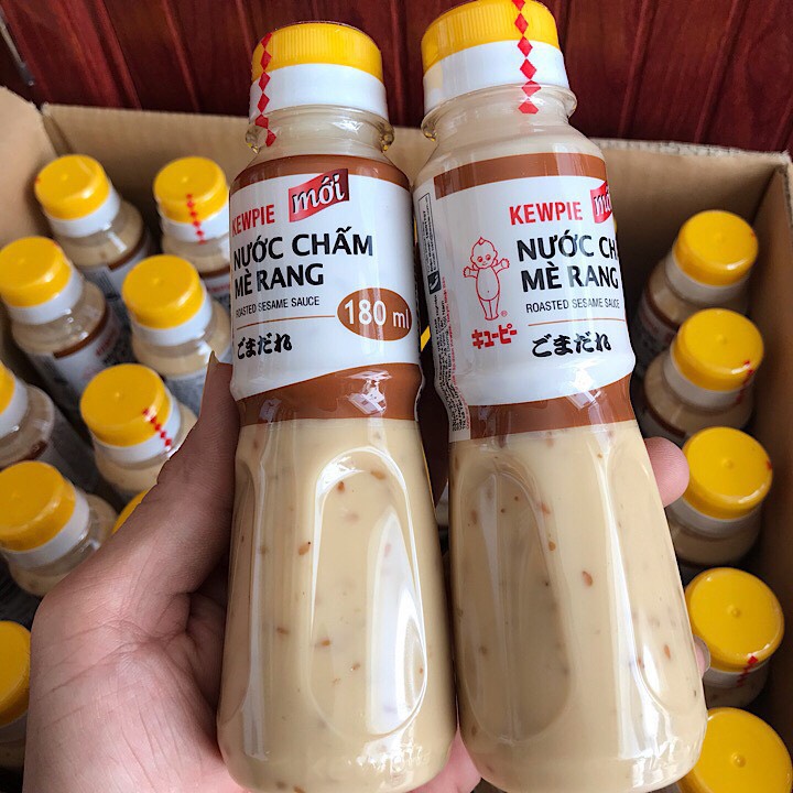 [HCM]Chai sốt mè rang kewpie 180ml