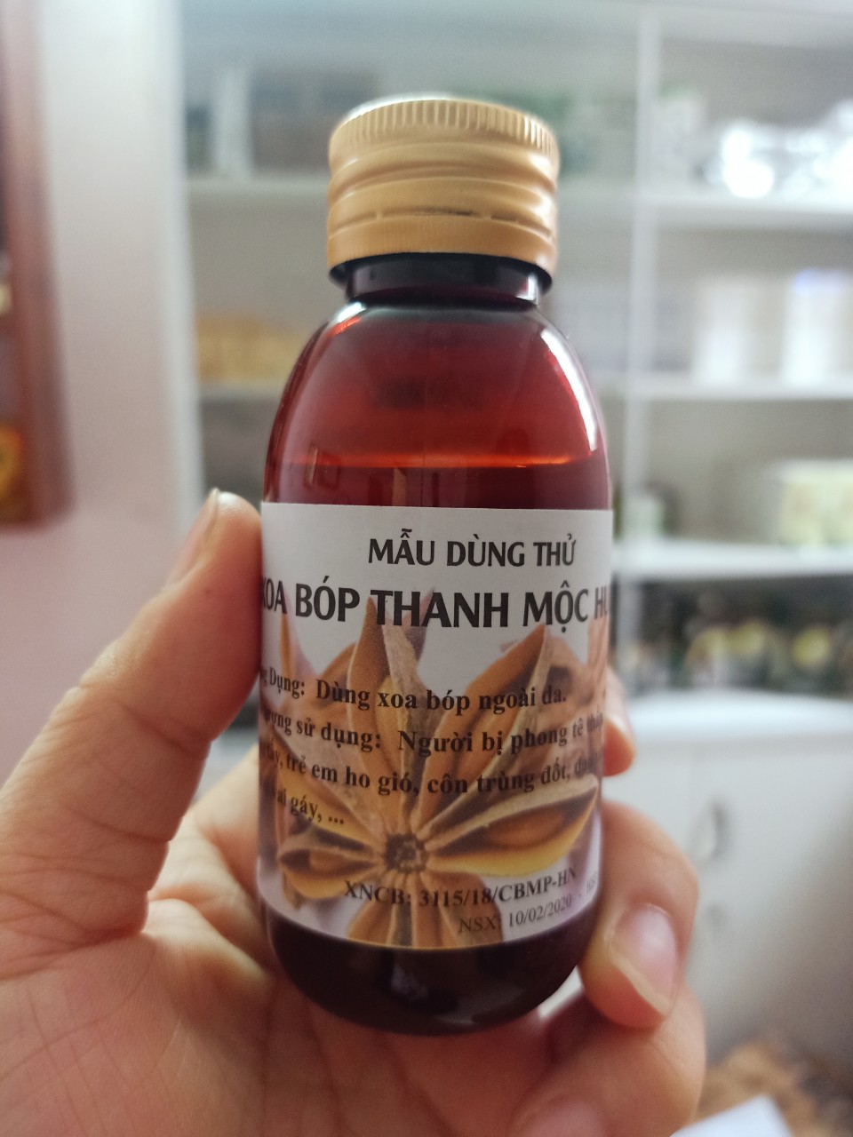 [ Hà Nội] Thảo Dược Xoa Bóp Dân Tộc Dao Thanh Mộc Hương 100ml [Thanh Mộc Hương Hà Nội]