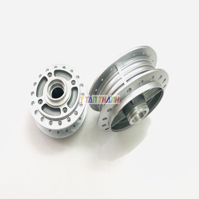 Đùm Trước Sau Wave Rs Bạc