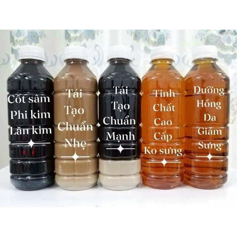 Cốt sâm Tái Tạo Da mờ nám, tàn nhang, trắng da handmade 450ml
