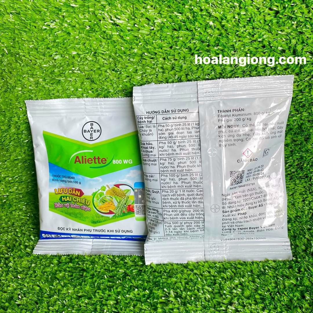 THUỐC TRỪ NẤM BỆNH ALIETTE 800WG
