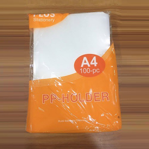 Bìa lá a4 mỏng 10 cái-plus nhật bản