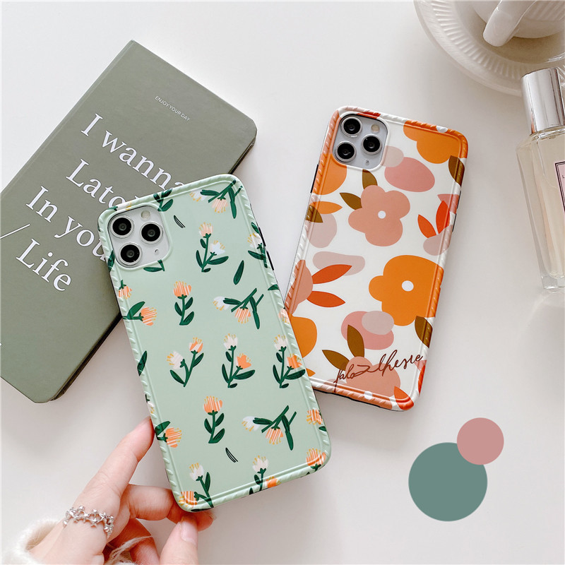 [HCM]Ốp iPhone Lá nhỏ iPhone 7Plus/8Plus/X/Xs Max/11/11 Pro Max - ốp iphone