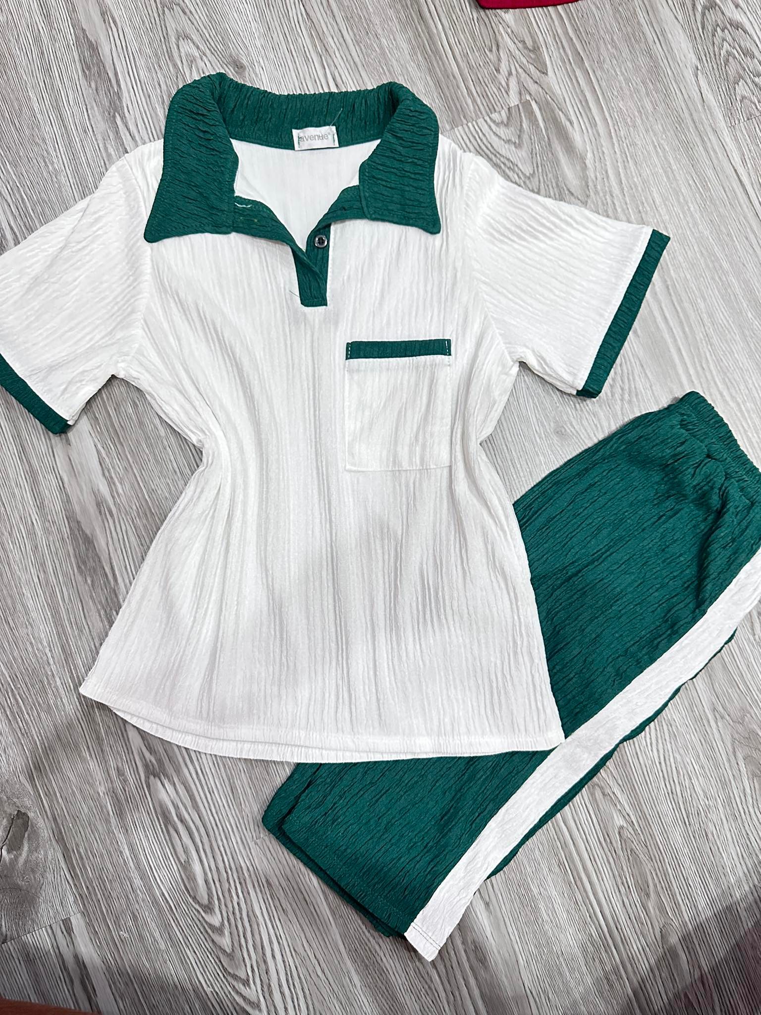 SET BỘ ĐŨI NGỐ CỔ SƠ MI THỜI TRANG SIÊU DỄ THƯƠNG