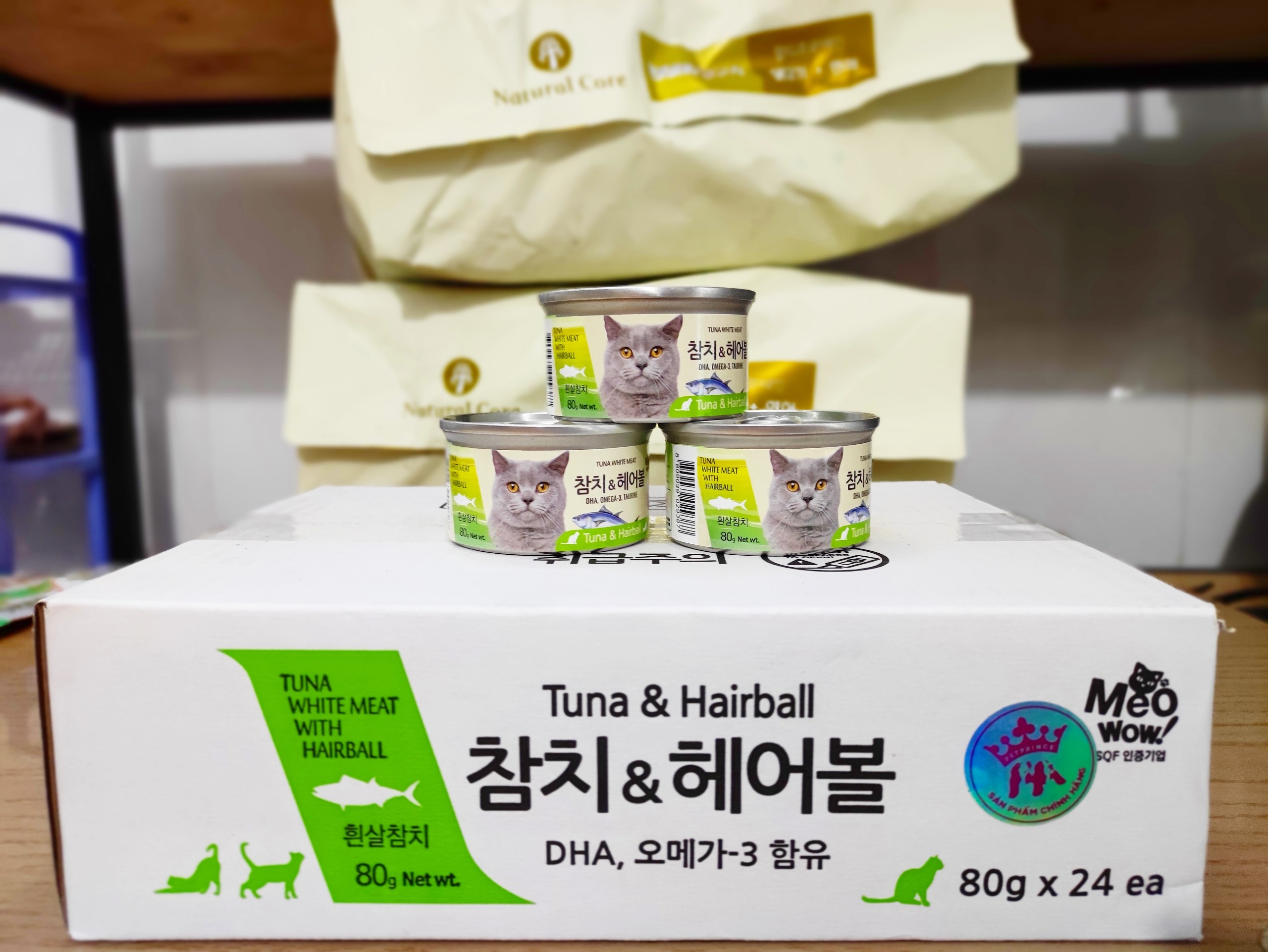 [Hoàn Tiền 10%] Pate Meowow cho mèo đủ vị thùng 24 lon 80g