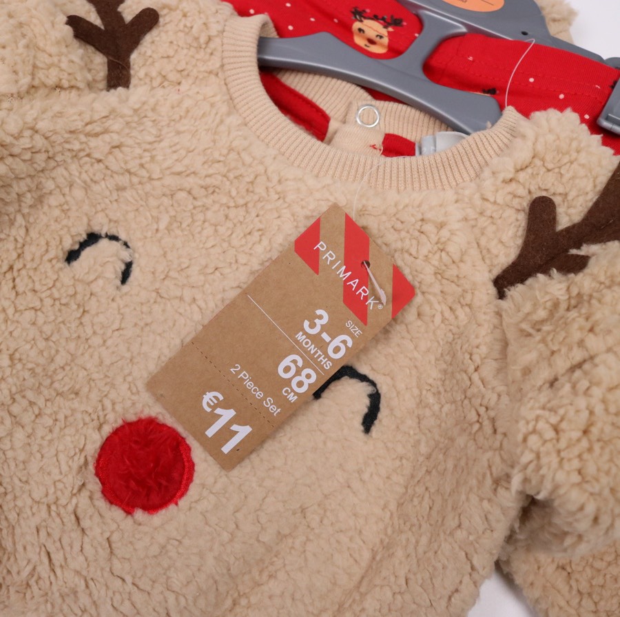 Set bộ tuần lộc Primark bé trai xịn sò