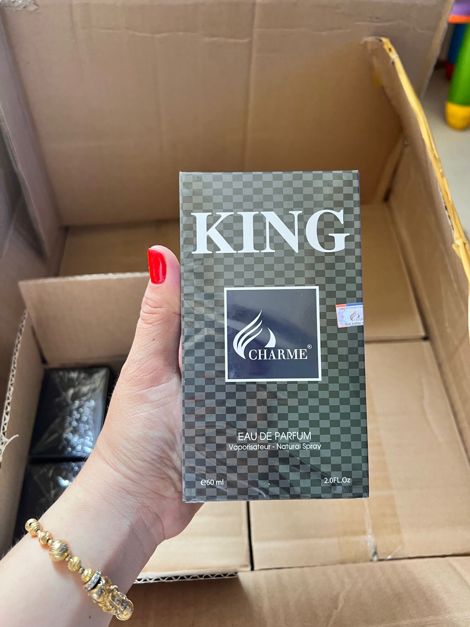 Nước hoa king 60ml ( logo mới )