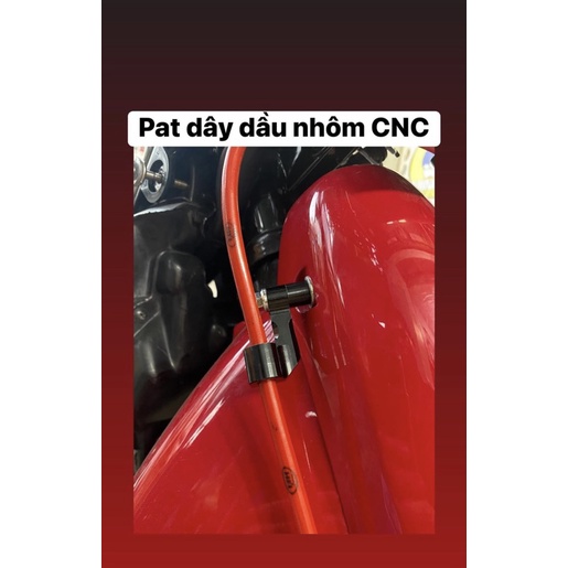Pat giữ dây dầu nhôm CNC kiểu