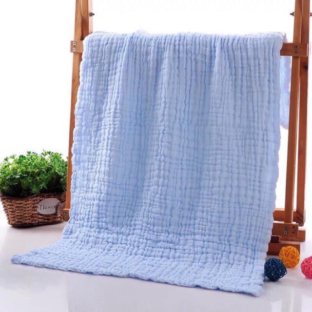 Khăn Tắm Xô 6 Lớp Siêu Mềm Siêu Thấm Cho Bé Hàng Cao Cấp
