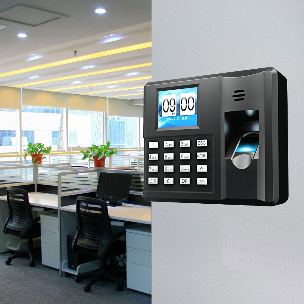 Máy Chấm Công Quét Vân Tay Mini Elitek 6699