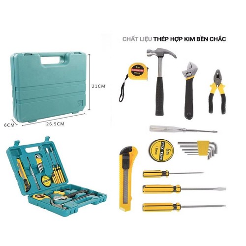 BỘ DỤNG CỤ SỬA CHỮA 16 CHI TIẾT