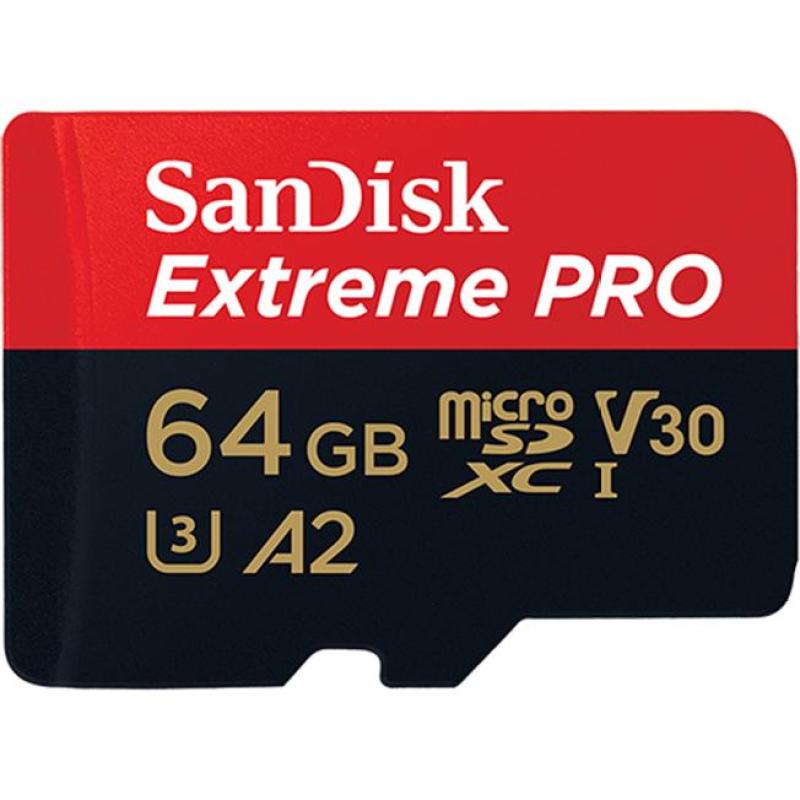 Thẻ nhớ Micro SD Sandisk Extreme PRO A2 64GB U3 4K 170MB/s
