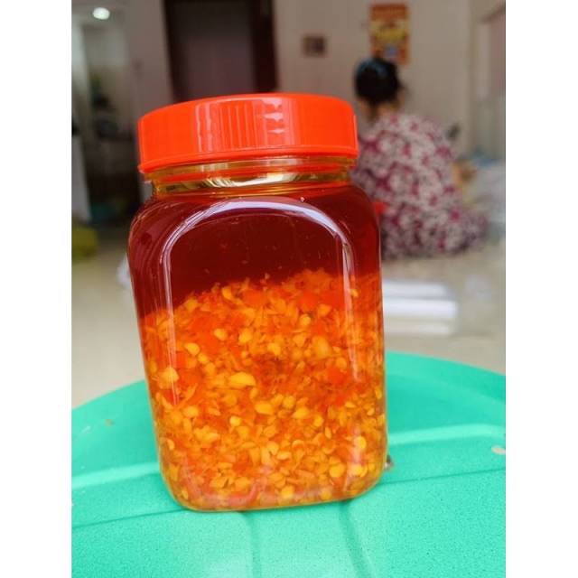 200gr/500gr sate ớt nhà làm siêu cay chuẩn vị mẹ nấu
