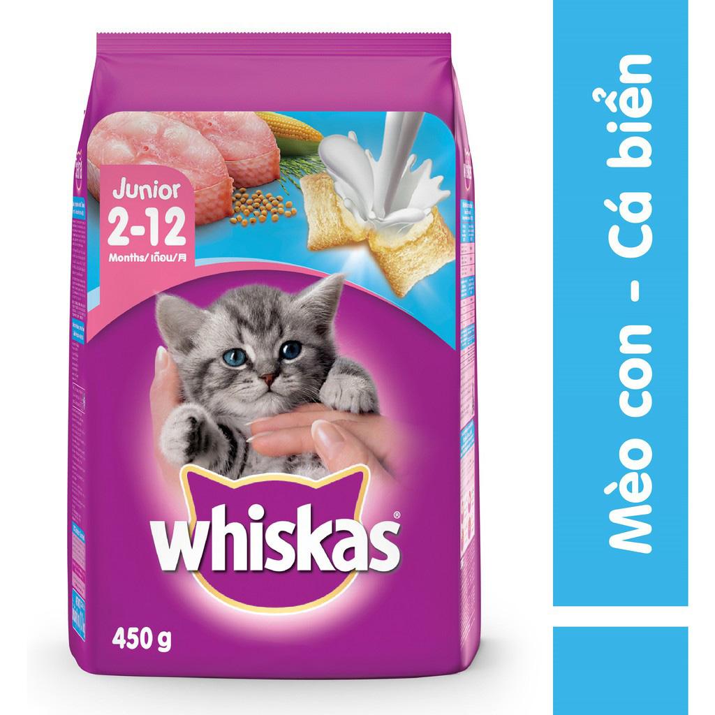 Thức ăn hạt mèo con Whiskas Junior