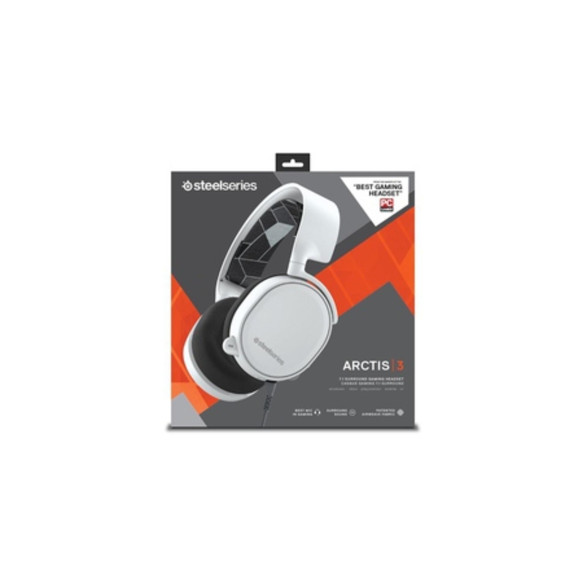[Trả góp 0%]Tai nghe SteelSeries Arctis 7 2019 Edition White (61508)