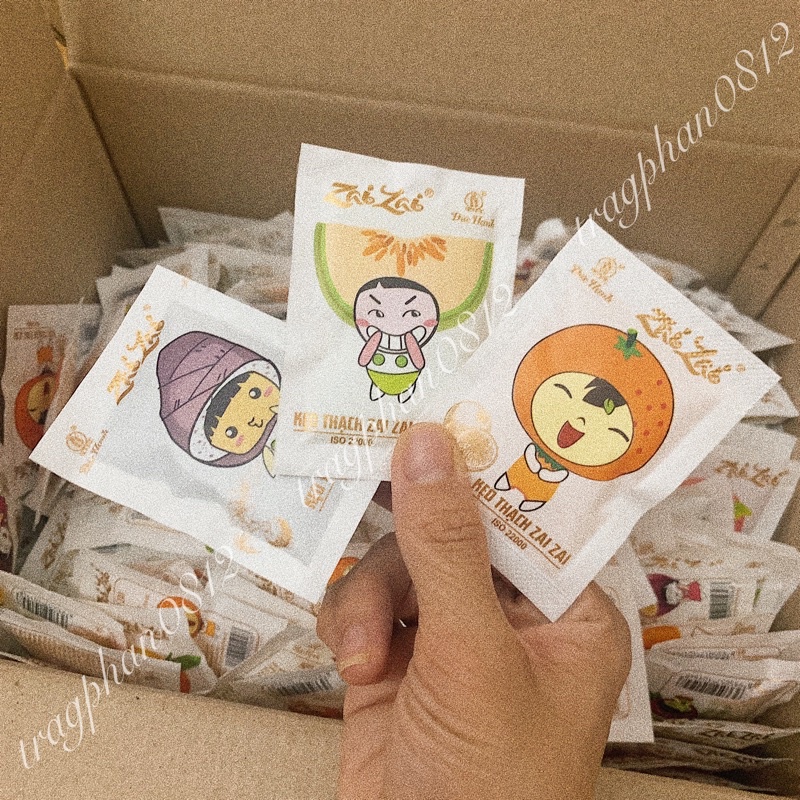 Kẹo thạch Zai zai Đức Hạnh (lẻ 1 gói dùng thử, vị ngẫu nhiên)