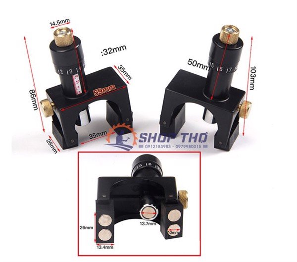 Bộ Cữ Lắp Lưỡi Bào (Hộp 2 Cái)