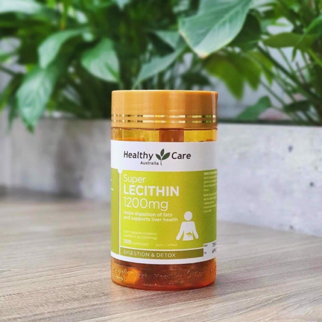 Mầm đậu nành super lecithin 1200mg - Úc (Mẫu mới)