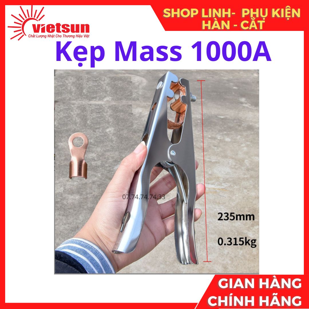 Kẹp hàn, kẹp mass cho máy hàn