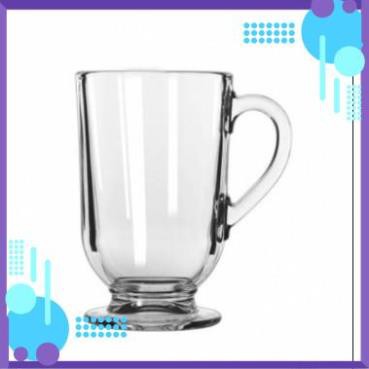 Ly thủy tinh có quai irish coffee 311ml thủy tinh cao cấp , nhập khẩu e.u