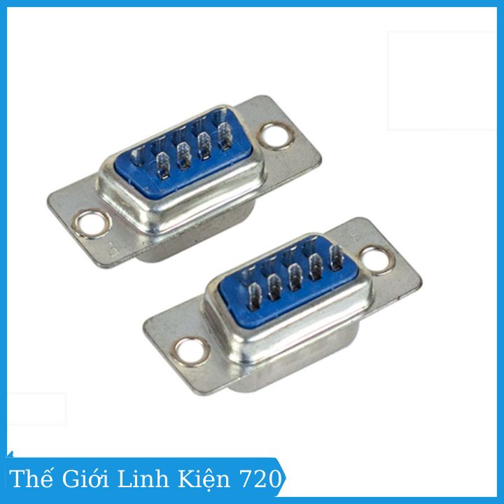 Bộ 2 cổng db9 đực thẳng