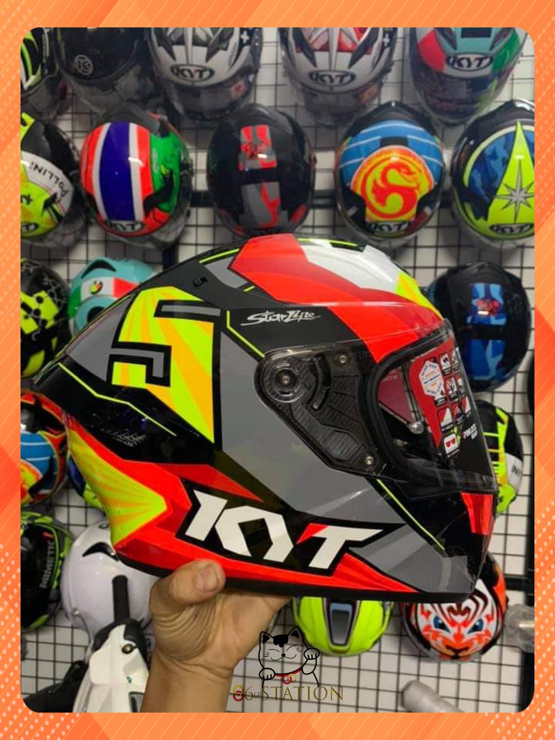 [HCM]Mũ bảo hiểm fullface KYT TT Course JAUME MASIA