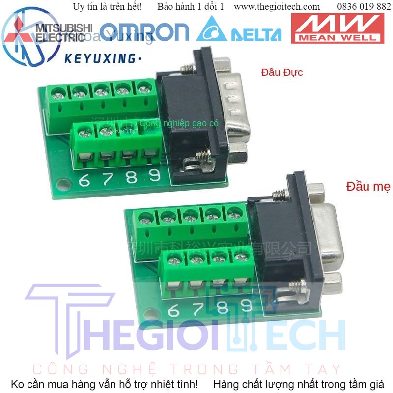 Đầu cuối nối tiếp rs232 đầu cuối db9