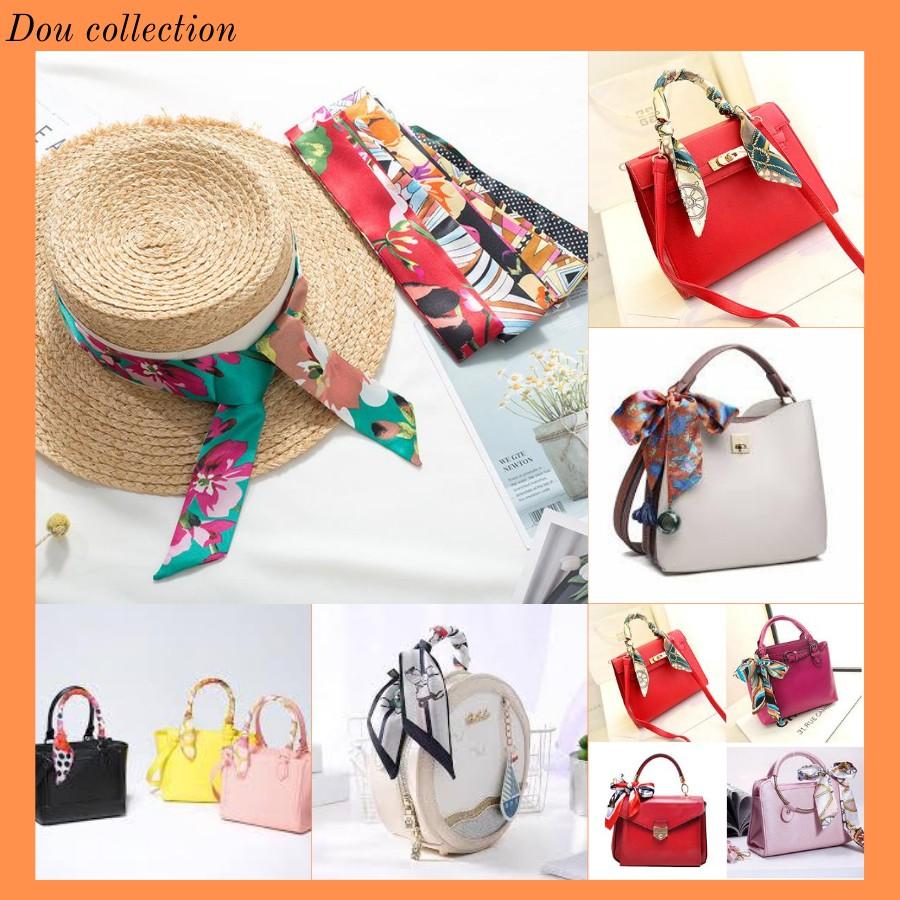 [HCM][SALE SỐC] khăn lụa turban quấn túi đa năng giá rẻ
