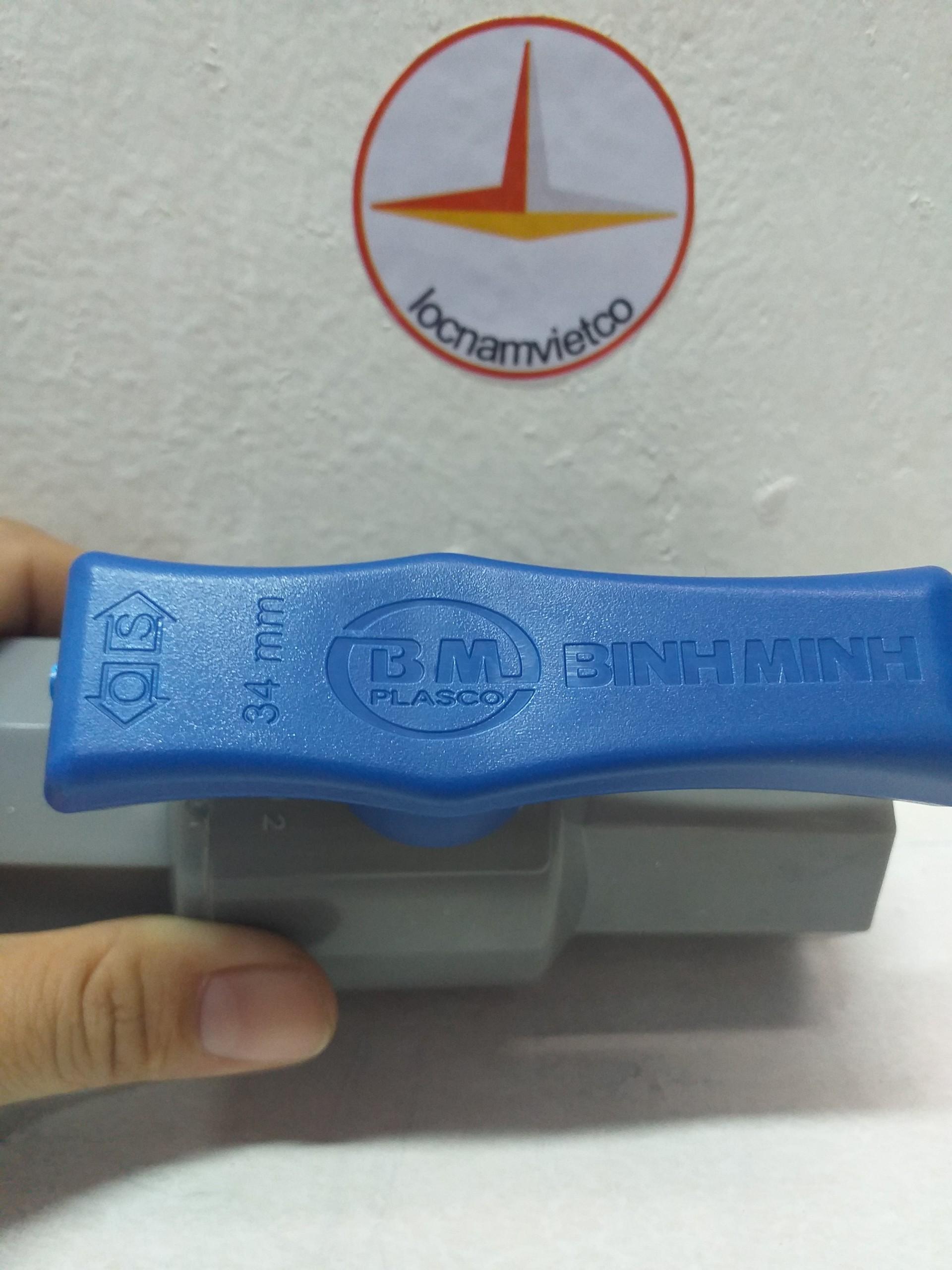 Van 34, van khóa 34 nhựa PVC Bình Minh (1 cái)