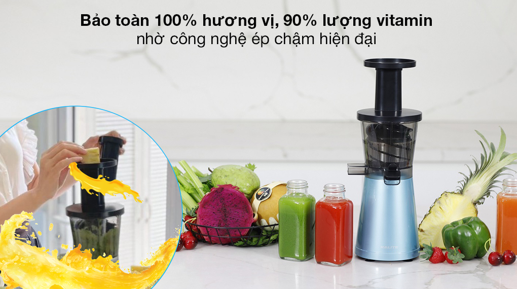 Máy Ép Trái Cây Tốc Độ Chậm Kalite KL-530 [ GIAN HÀNG UY TÍN][HÀNG CHÍNH HÀNG]