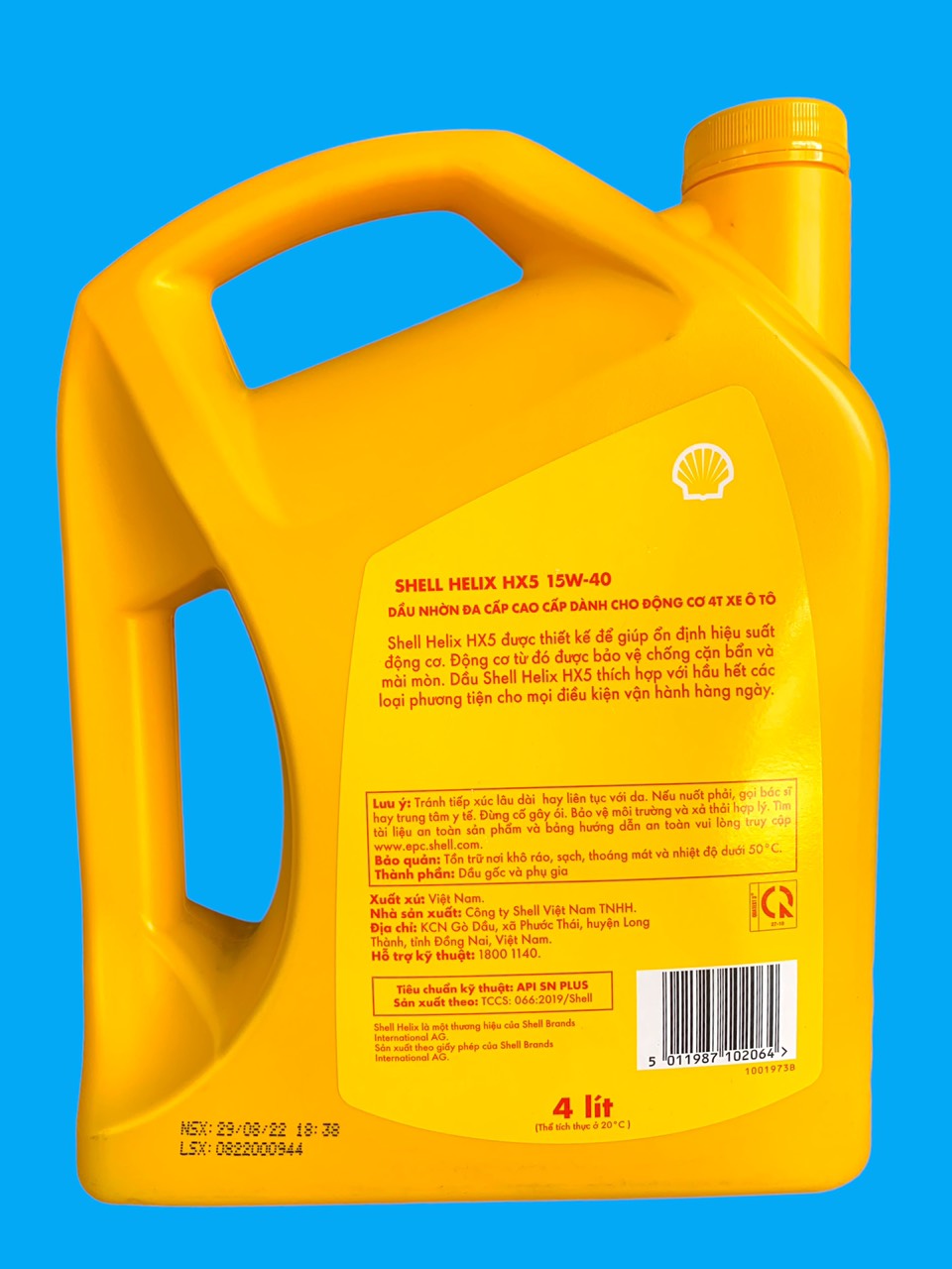 Shell Helix HX5 15W40 4lit