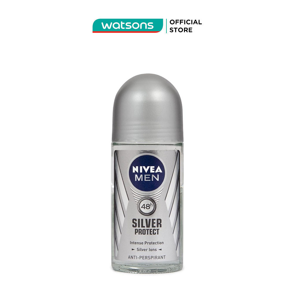 Lăn ngăn mùi nam phân tử bạc nivea 25ml