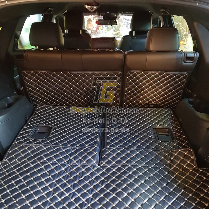 Lót cốp da 6D dành cho xe Mazda CX8, CX-8 full thành