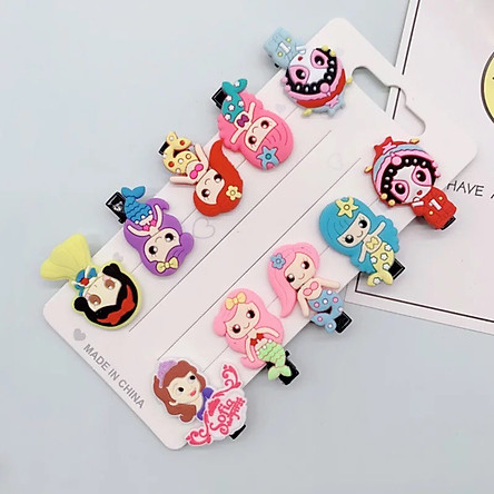 Vỉ 10 Kẹp Tóc Siêu Xinh