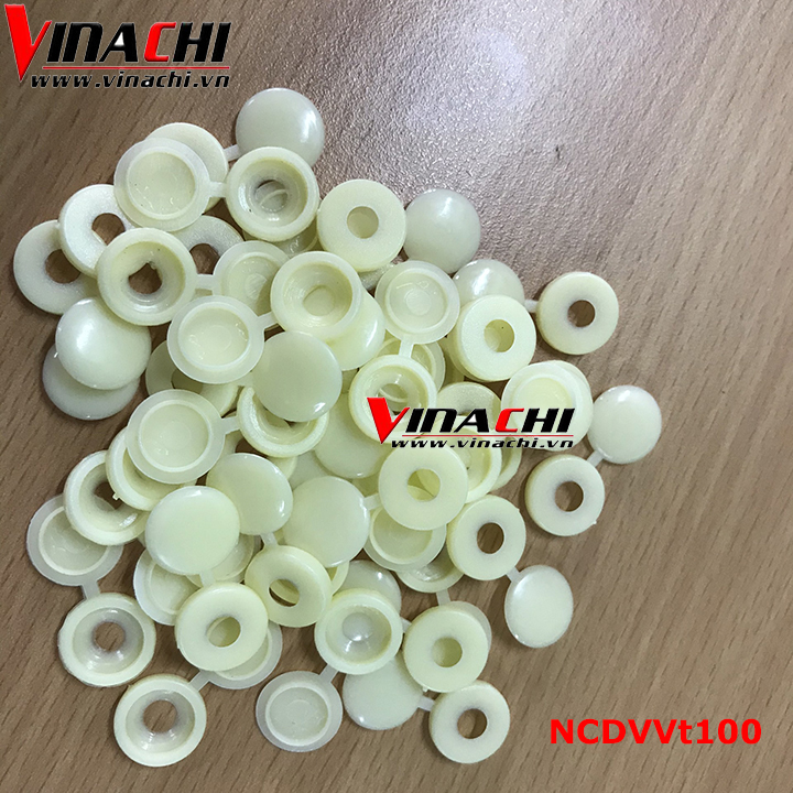 Nắp chụp đầu vít - Vàng - túi 100 cái