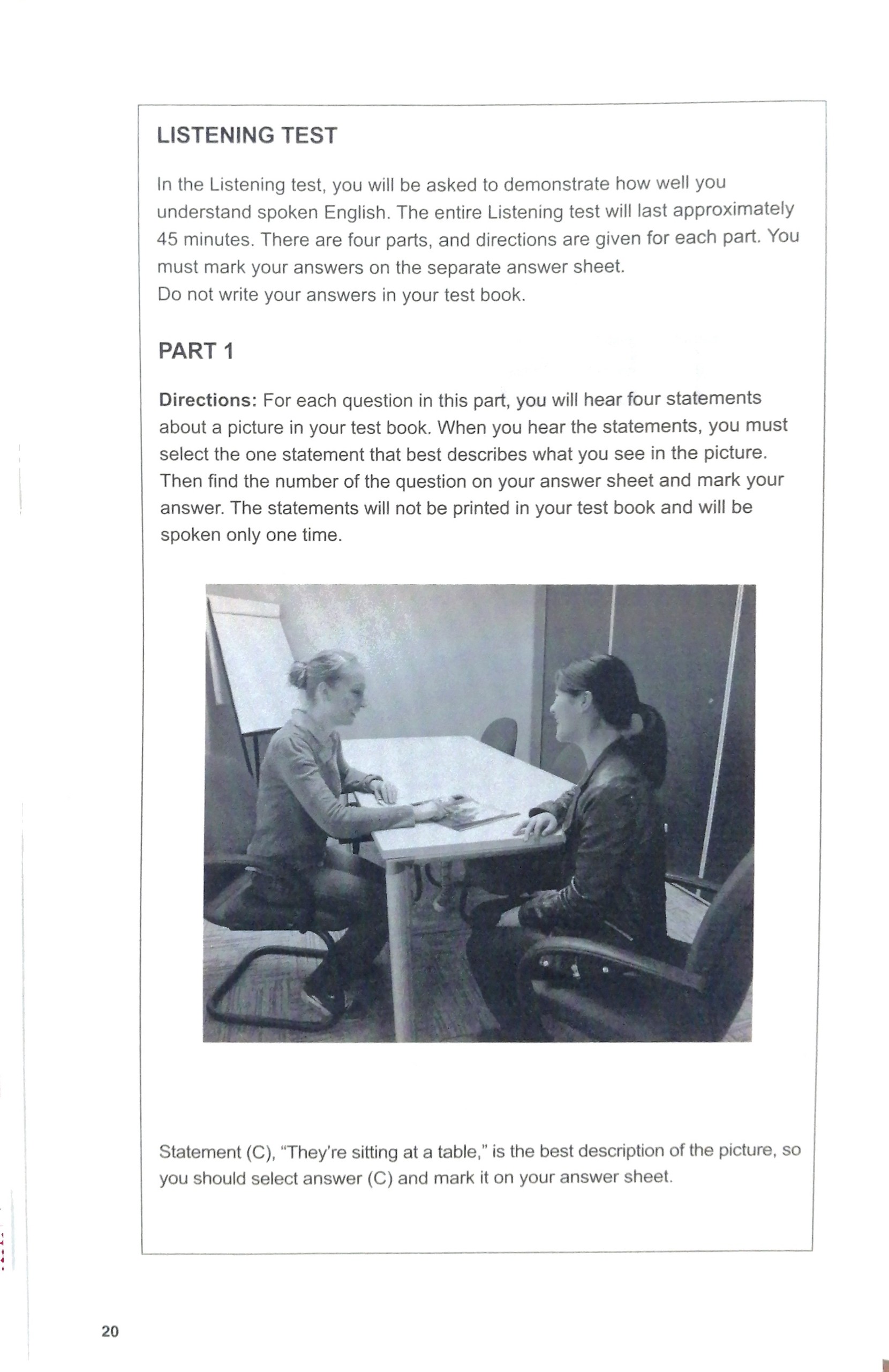 Sách Mới Alphabooks - YBM Actual Toeic Tests LC 1000 - Vol 1