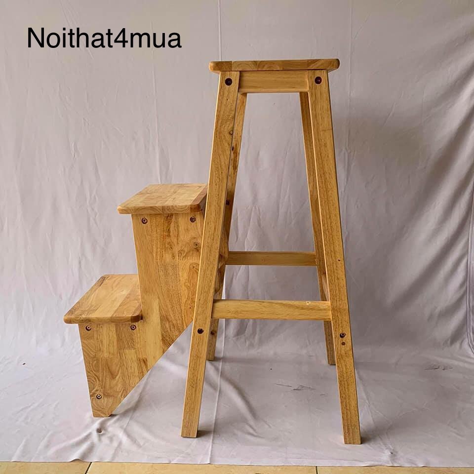 GHẾ THẮP HƯƠNG 3 BẬC - gỗ cao su