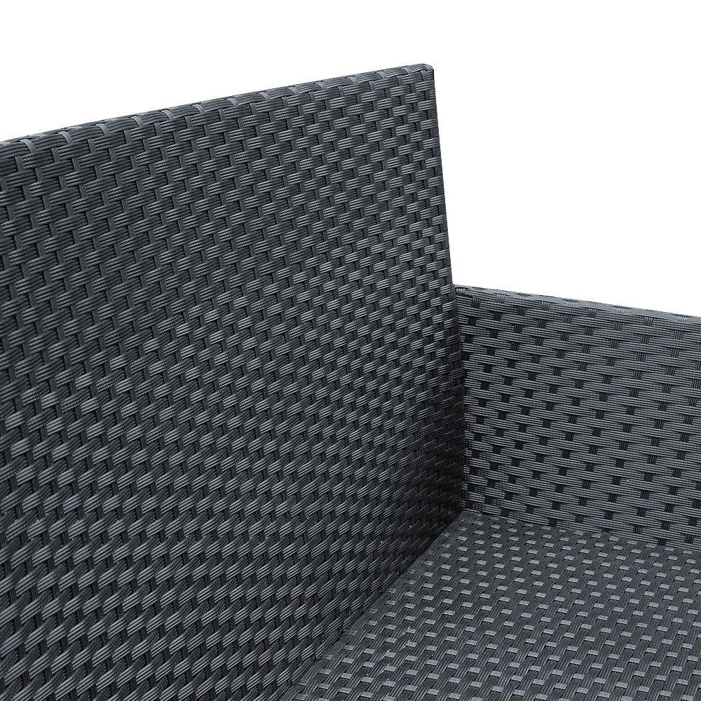 Poly rattan garden furniture 4 pcs sofa set