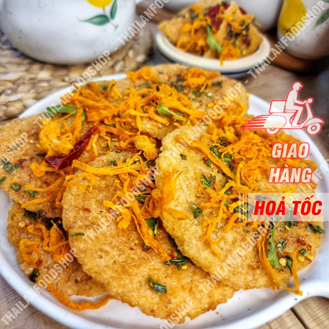 Cơm Cháy Xốc Khô Gà - Hộp 500gr