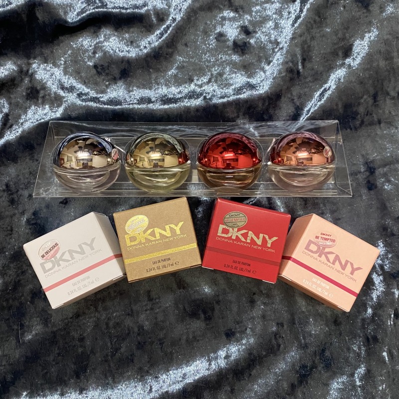 Set Nước Hoa DKNY Donna Karan New York Be Delicious & Be Tempted 4 Chai 7ml (4 chai 0.24 FL.OZ)