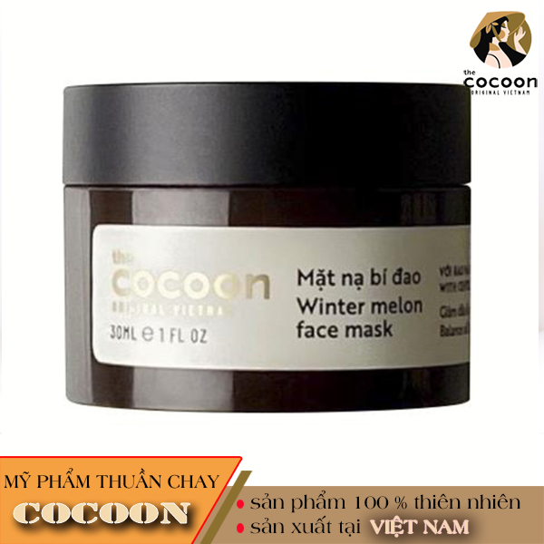 [HCM]Mặt Nạ Bí Đao The Cocoon 30ml [DA DẦU MỤN ẨN] mẫu mới