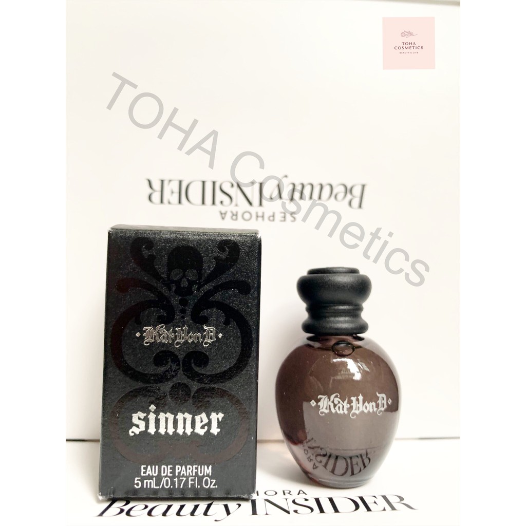 [Mini 5ml] (Hàng Sephora) Nước Hoa Nữ Kat Von D Sinner Edp 5ml