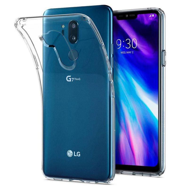 Ốp lưng silicon trong suốt cho lg g7 thinq, ốp lưng dẻo cho lg g7