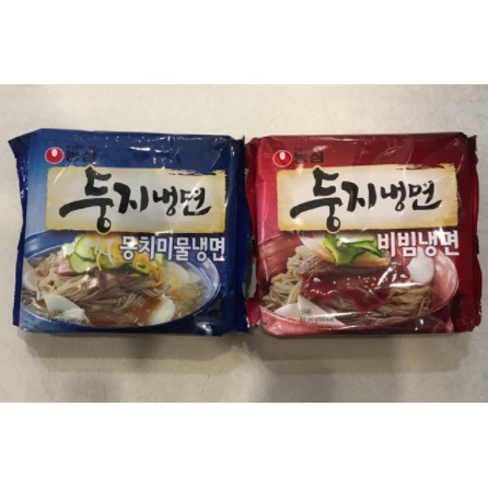 Korean Cold Noodles 162g - 둥지냉면 - Cold Noodles with Sauce