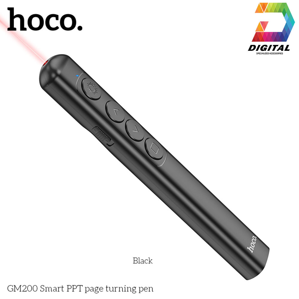 Bút Trình Chiếu Laser Hoco GM200 Wireless Presenter Chính Hãng