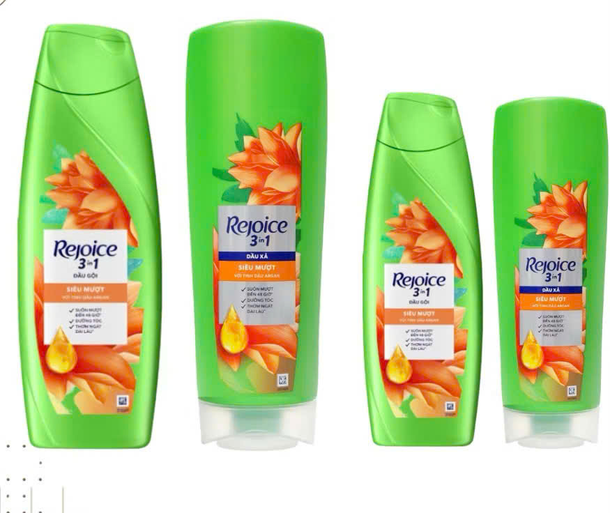 [Date mới] Dầu Xả Tóc Mềm Mượt REJOICE 320Ml